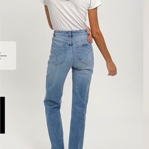 ROLLA'S Dusters Light Blue High Rise Women's Jeans